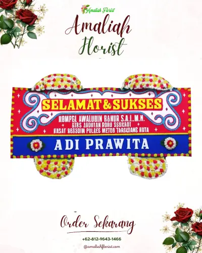 Karangan Bunga Ucapan Selamat di Simomulyo Baru